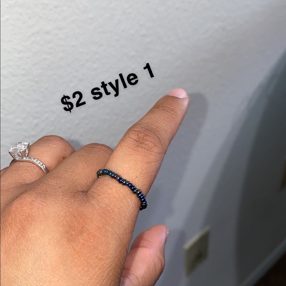 Tiny stackable rings - Picture 4 of 4